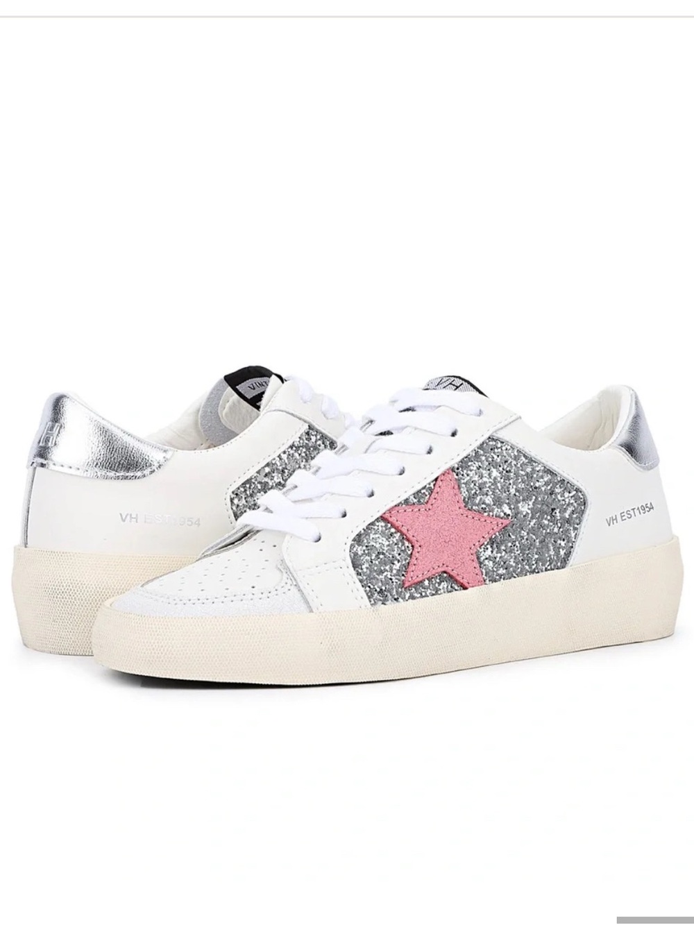 Vintage Havana Quinn Star Glitter Sneakers